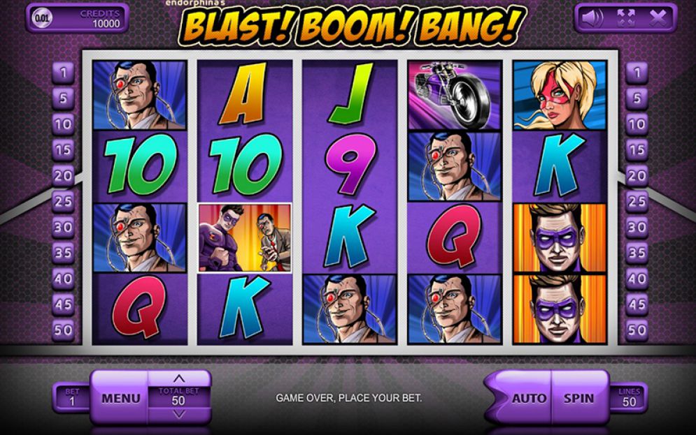 «Blast Boom Bang» — игровые автоматы онлайн на портале клуба Вулкан